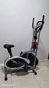 Vente en gros usine Nouveauté : Appareil <span class=keywords><strong>elliptique</strong></span> avec haltères, Vélo d'appartement, Tapis de marche, Appareil à pédales Spacewalk - Product Image 2