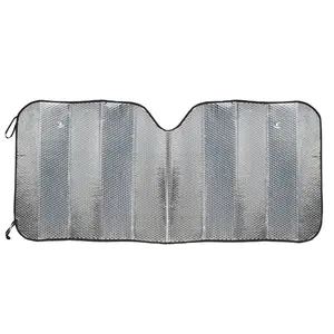 Parasol plegable para parabrisas de coche, cubierta de aluminio para ventana frontal, bloqueador de rayos UV