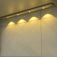 Lumière de placard à détecteur de mouvement intelligent, lumière de cuisine, lumière de chambre à coucher, lumière sous l'armoire, lumières LED nocturnes