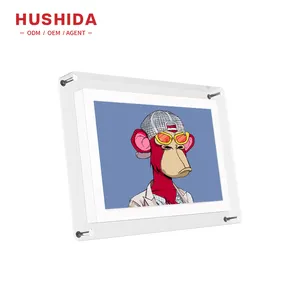 HUSHIDA Artwork Loop Wiedergabe video Mp4 Acryl Digitaler Foto rahmen Bilder Bild 10,1 Zoll 256MB-8GB 1024*600 JPG,BMP Kunststoff
