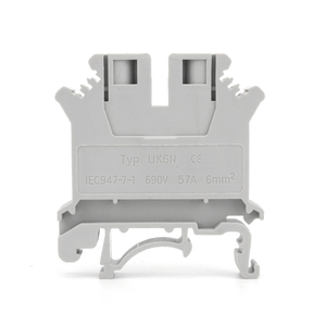 UK 6N 0.2-6mm&sup2; Screw Type Din Rail <strong>Terminal</strong> <strong>Blocks</strong> Wire Connector - Product Image 2