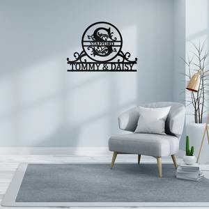 Customized Iron Hanging Metal Wall <b>Art</b> Wall Hanging One-Piece Custom - Product Image 6