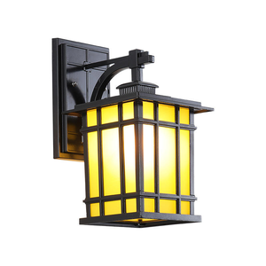 Lámpara LED de pared solar diseño impermeable para uso en interiores y exteriores forma de cilindro columna de puerta China alumbrado público para Villa PC - Product Image 3