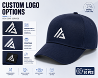Casquette de baseball personnalisée en gros à 5 panneaux en coton, visière incurvée réglable, logo brodé, unisexe, promotionnelle, style « Dad Hat »