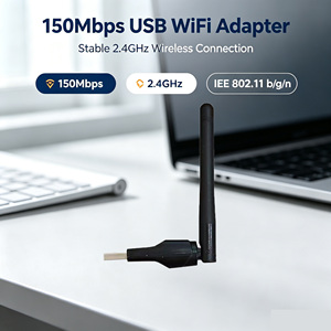 IFA01 ดองเกิล Wi-fi 150mbps ขนาดเล็ก อะแดปเตอร์ Wifi Usb ไร้สาย ชิปเซ็ต MTK7601 การ์ดเชื่อมต่อเครือข่าย - Product Image 4