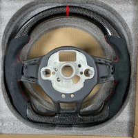 Volant en fibre de carbone et alcantara pour Volkswagen Golf 7 GTI R MK7, pour MK5 MK6, mise à niveau du modèle ancien, nouveau volant de voiture sport