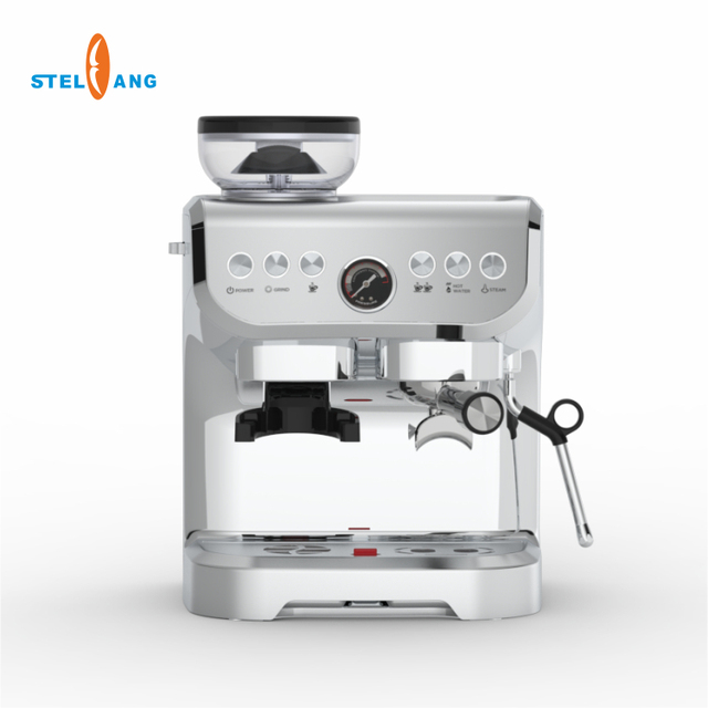 15 bar 20 bar Pump High Pressure Professional Italy Italian Electric Espresso Coffee Maker Machine for Home Use