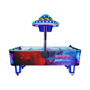Công viên giải trí trong nhà <span class=keywords><strong>2</strong></span> người chơi chiến đấu thể thao Arcade Máy khúc côn cầu trên không người lớn trẻ em khúc côn cầu trên không với máy ghi bàn điện tử - Product Image 2