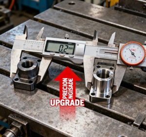 Pièces usinées CNC en acier inoxydable de haute précision sur mesure pour l'automatisation industrielle et les services 3D - Product Image 1