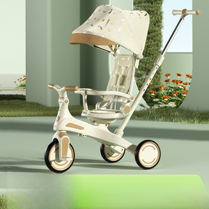 Tricycle convertible 4 en 1 pour enfants de 1 à 3 ans, trottinette légère à pédales réglables, directement de l'usine - Product Image 1