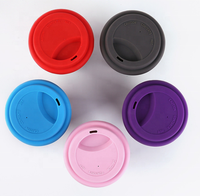 Mug Kopi Portabel Grosir, Cangkir Serat Bambu Ramah Lingkungan yang Dapat Digunakan Kembali untuk Set Cangkir dan Piring Kopi/Teh