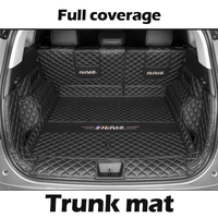 Tapis de coffre en cuir toutes saisons de qualité supérieure, doublure de coffre 7D sur mesure, imperméable, pour la protection des SUV