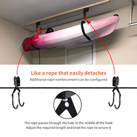 Système de poulie de levage pour kayak, système de levage robuste pour garage, pour kayak, vélo, canoë, coffre de toit