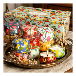 บริการผู้จัดจำหน่ายเทียนพรีเมียม ภาชนะเปล่า ฝาปิด กล่อง วัสดุเติมเทียน แหล่งจัดหาสำหรับร้านค้าปลีก จอแสดงสินค้า เครือข่ายสากล - Product Image 4