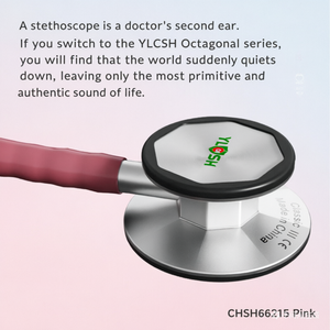 CHSH66215 Stéthoscope médical ergonomique avec embouts auriculaires souples à réduction <span class=keywords><strong>de</strong></span> bruit pour usage hospitalier, couleur et logo personnalisables - Product Image 3