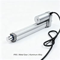 10mm 100mm 400mm 50N 1200N 120kg 12V Aktuator Listrik Sensor Posisi Hall IP65 Tahan Air untuk Rumah Pintar Aktuator Linear Harga