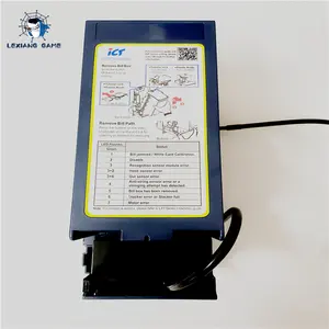 ICT Advanced Water Resistance Design Sichere abnehmbare Geldkassette mit Kunststoff knopf LX7 Bill Acceptor