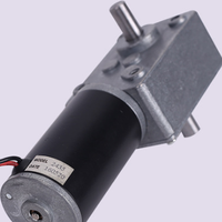 Moteur à engrenages à induction miniature à aimant permanent 12V 24V CC étanche à angle droit pour bateaux et appareils électroménagers
