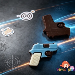 <span class=keywords><strong>Chocolat</strong></span> créatif en forme de pistolet, collation originale |   Boîte cadeau de <span class=keywords><strong>chocolat</strong></span> composé en forme de pistolet pour enfants - Product Image 4