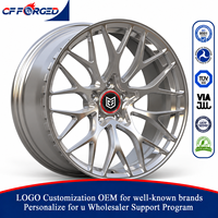 Jantes en alliage forgé monobloc de haute qualité personnalisées de 19, 20 et 21 pouces, couleur argent, 5x114.3, pour Ford Mustang GT Coupé