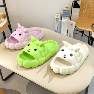 ใหม่แกะใหม่ขายส่งโดยไม่ได้ตั้งใจสวมใส่เทรนด์ฤดูร้อนเพิ่มรองเท้าแตะผู้หญิงชายหาดไม่ได้กลิ่นค่าธรรมเนียม - Product Image 2