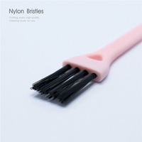 Brosse de nettoyage pour petites pièces de montre, mini, rose, en nylon, à pointe fine, pour articles minuscules, maison moderne, cuisine 2026, produit pour objets de petite taille
