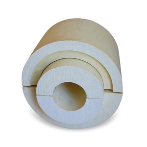 Aislamiento de espuma rígida de poliisocianurato certificado ISO de sección de tubería PIR ASTM C591 a precio competitivo - Product Image 1
