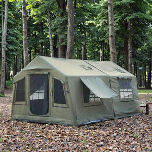 Pabrik grosir mewah besar otomatis Hijau tahan hujan tahan air 8 + 8 ㎡ luar ruangan tenda tiup - Product Image 6