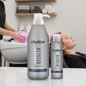 Shampoo en mousse rose et produit de remodelage et de relaxation capillaire pour femmes africaines - Product Image 1