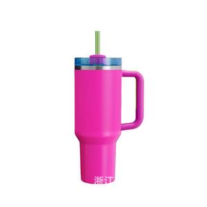 Stainless Steel Tumbler 40oz <b>Insulated</b> <b>Mug</b> With Straw And Handle For Travel - Product Image 1