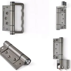 Afrika jual panas perangkat keras pintu besar Harga menguntungkan Aksesori profil aluminium Set Aksesori pintu lipat dua