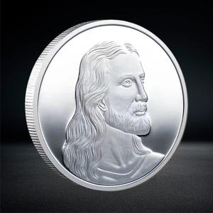 Dernière Cène Douze Apôtres Pièce Commémorative Médaillon Plaqué Or Plaqué Argent Badges Usine Direct Nouvel An Ange - Product Image 3