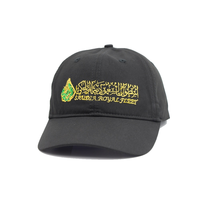 Casquette de baseball en toile à 6 panneaux avec logo brodé personnalisé de haute qualité, bicolore, pour l'escalade en plein air