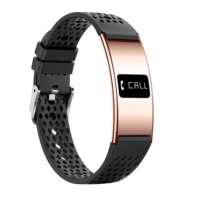 Pulsera Inteligente Ultrafina de Metal, Monitor de Salud, Frecuencia Cardíaca, Monitor de Sueño, Reloj Inteligente Deportivo a Prueba de Agua con Pantalla Táctil