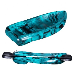 2m một người nhựa Kayak chỗ ngồi duy nhất nhỏ thuyền đánh cá Chèo xuồng với mái chèo có thể cài đặt động cơ - Product Image 5