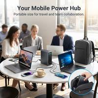 Station de charge personnalisée OEM avec logo, 1200W, 12 ports PD QC USB-A USB-C, chargeur rapide