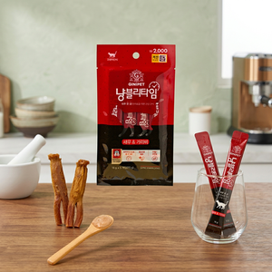 Jeonggwanjang Genie Pet Treats 14g X 5 Nyangbly Time Gamberetti e Capesante - Product Image 2