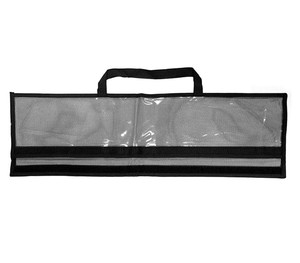 Custom Black PVC Mesh Fishing Lure Bag