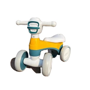 Bicicleta de Equilibrio para Niños de 3 Años, con Música y Burbujas, para Niños y Niñas, de 4 Ruedas, Patinete de Plástico - Product Image 2