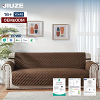 Vente en gros 108x36x46 housse de canapé protecteur de canapé épais en peluche housse de canapé matelassée