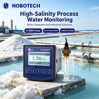 Sonde numérique de salinité 0-300‰ avec 2 sorties relais pour la surveillance de l'eau de mer, de l'aquaculture et de l'eau du robinet