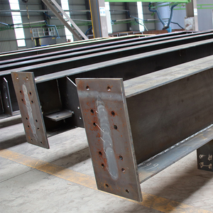 Cột thép kim loại prefab xây dựng tấm kích thước của dầm I nhỏ bằng thép, dầm giàn kết cấu thép - Product Image 3