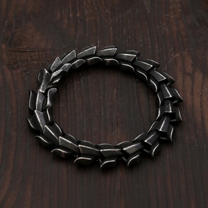 Cadena de Espina de Dragón de Acero Inoxidable Yunnique, Joyería Vikinga para Hombre, Sólida, Duradera, Retro, de Alta Calidad, Estilo Vintage, Metal Pesado - Product Image 4