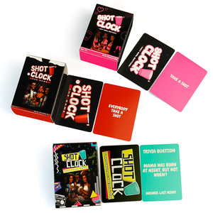 Giochi di Carte da Bere Ecologici di Alta Qualità |   Carte da Gioco per Adulti Personalizzate OEM/ODM con Finitura Opaca Resistente - Product Image 5