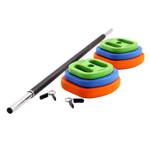 Gymko bán chạy nhất 20 kg Thiết bị tập thể dục thiết lập tiêu chuẩn PE Hộp bao bì cao su bền quả tạ và Tạ - Product Image 2