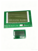 Afficheur LCD pour distributeur de carburant lisible en plein soleil, écran haute luminosité