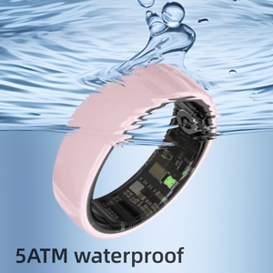 Bague Intelligente en Céramique 2026 pour Couple, Étanche 5ATM, Suivi d'Activité pour Hommes et Femmes, Contrôle via Application de Santé, Compatible Android, Bague Intelligente R12 - Product Image 6