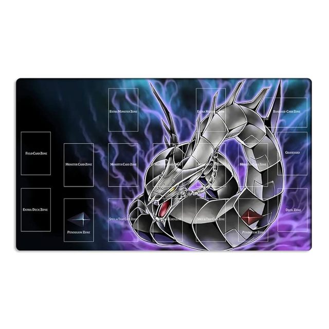 Wholesale Custom Acrylic Eco-Friendly TCG Card Play Mat with Square Corners and Custom Thickness for Battle Game Zones