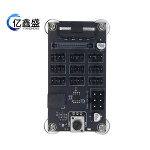 ตัวควบคุมพัดลม Yixinsheng Pwm 9 พอร์ต 12V สำหรับเคสคอมพิวเตอร์ ตัวควบคุมความเร็วพัดลมระบายความร้อน พร้อมอินเทอร์เฟซ Sata - Product Image 1