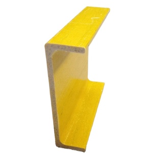 Canal en U de Fibra de Vidrio FRP de Alta Resistencia con Servicio de Corte Anticorrosivo, Uso Estructural, Técnica de Pultrusión - Product Image 3